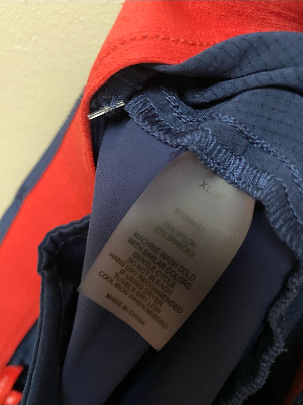 Redvanly Navy Performance Shorts - Picture 5 of 5